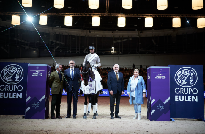 José Daniel Martín Dockx Triunfa en la Kür Gran Premio Trofeo Grupo Eulen